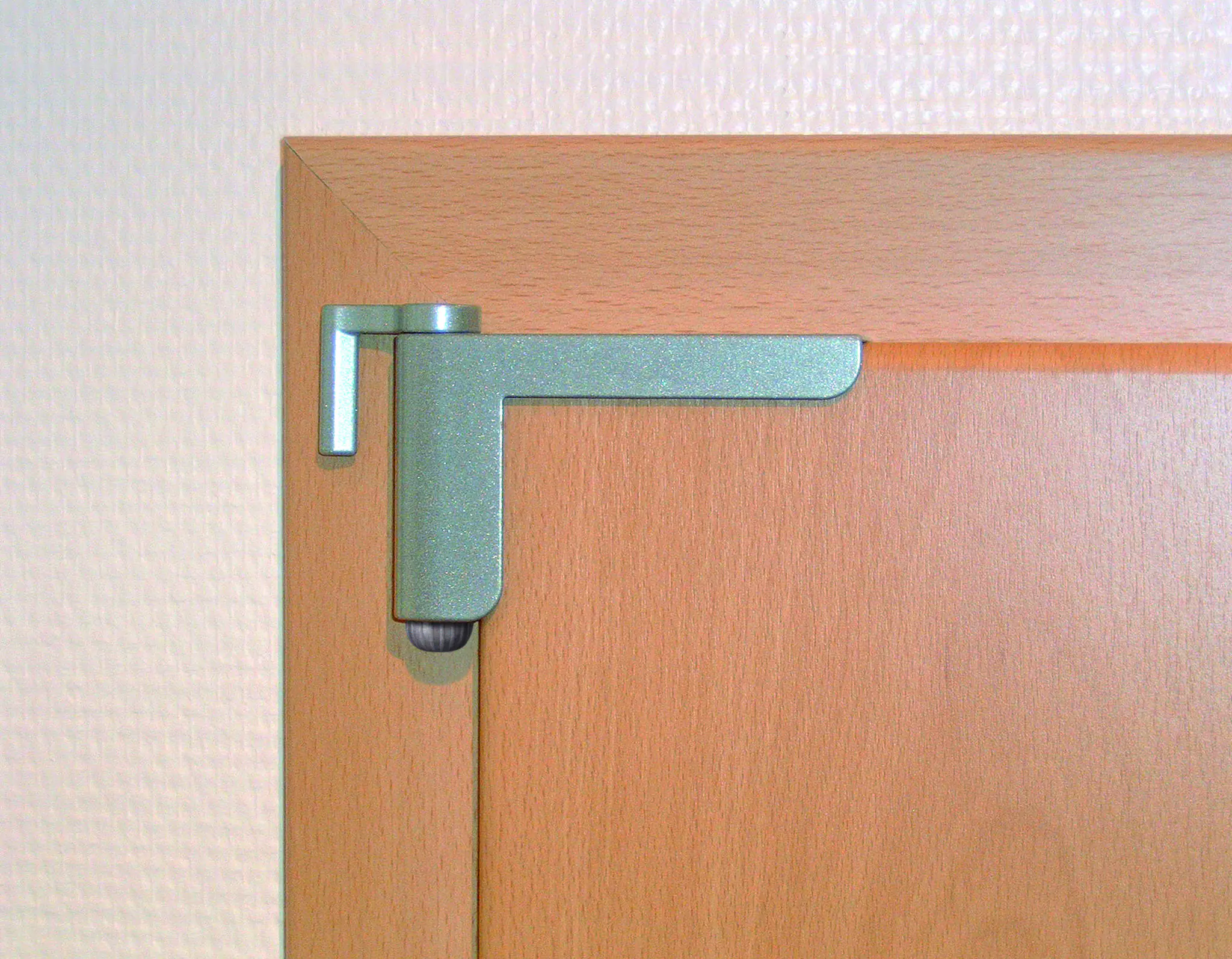 Abus Mini-Türschließer 2603 silber für Türen bis 20 kg