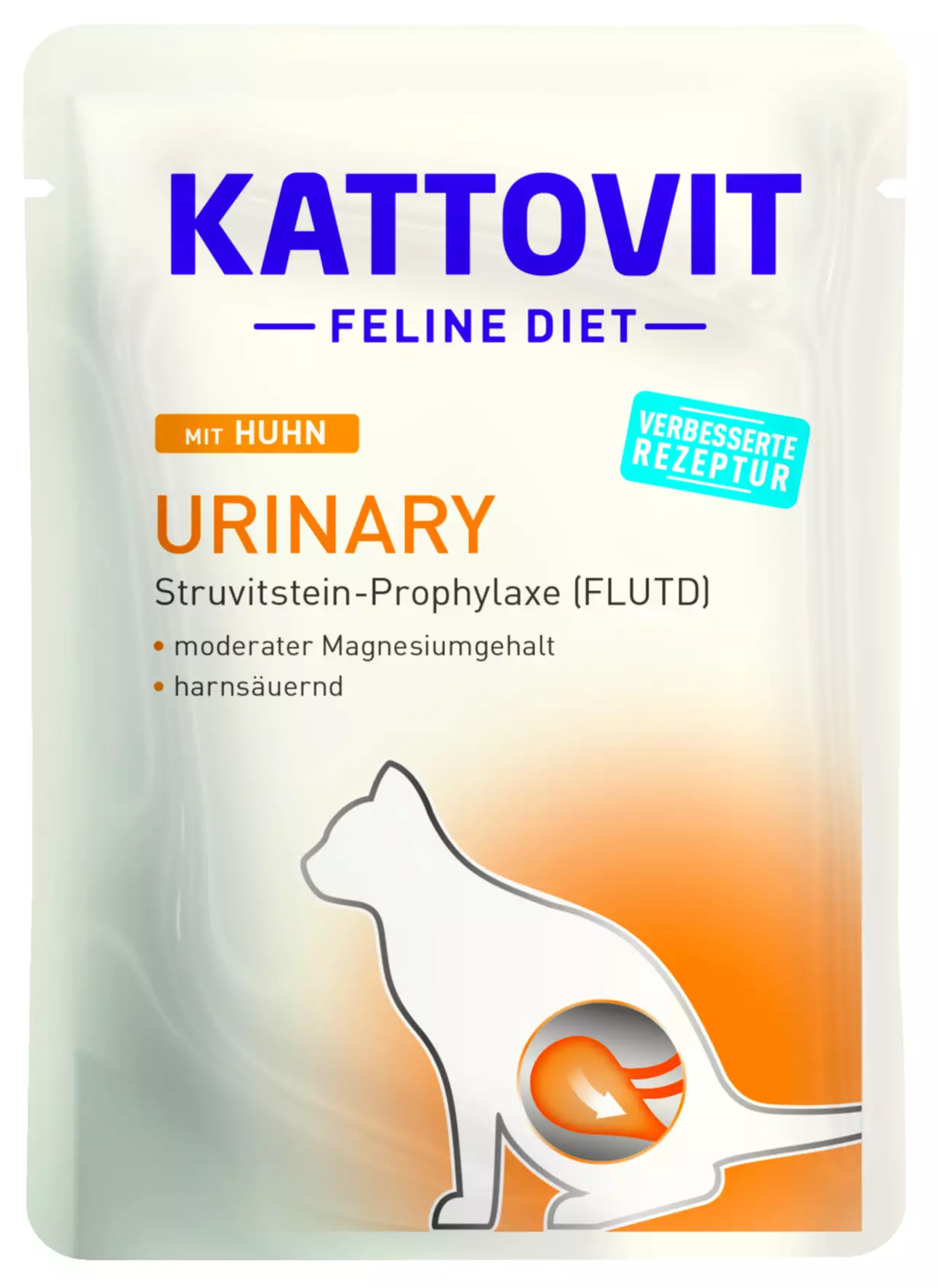 Kattovit Urinary Huhn 85 g für ausgewachsene Katzen