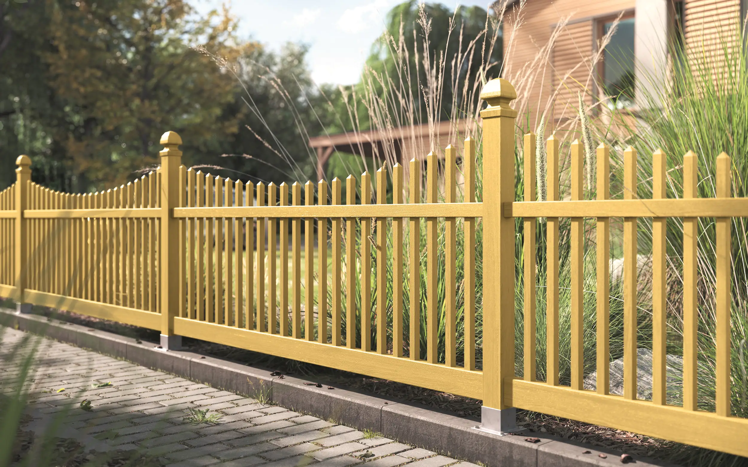 Alpina Wetterschutzfarbe deckend 0,75 L schwedengelb