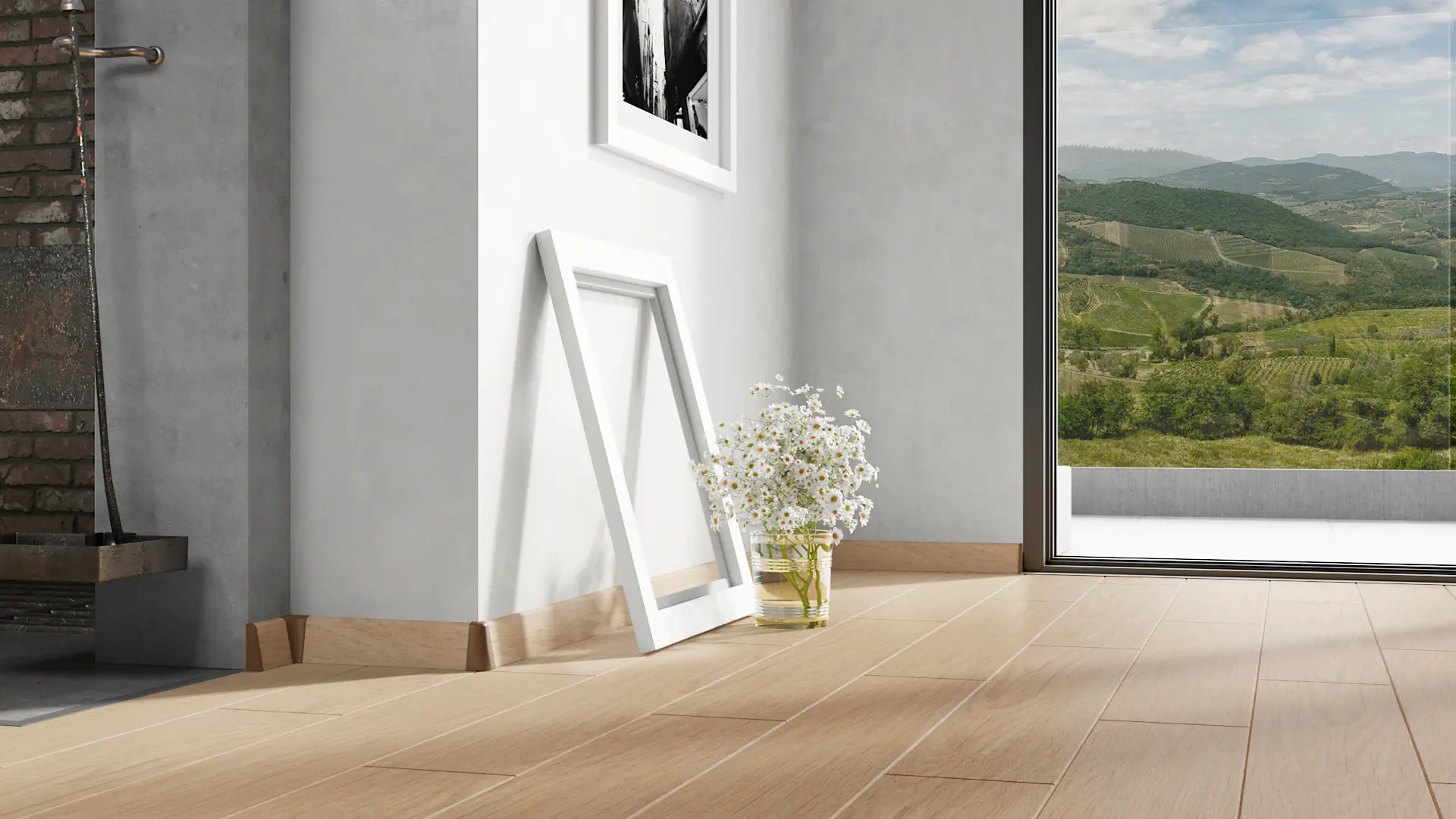 Neuhofer Fußleiste 240 cm 58 x 19 mm Traubeneiche Neuhofer Fußleiste 240 cm 58 x 19 mm Traubeneiche