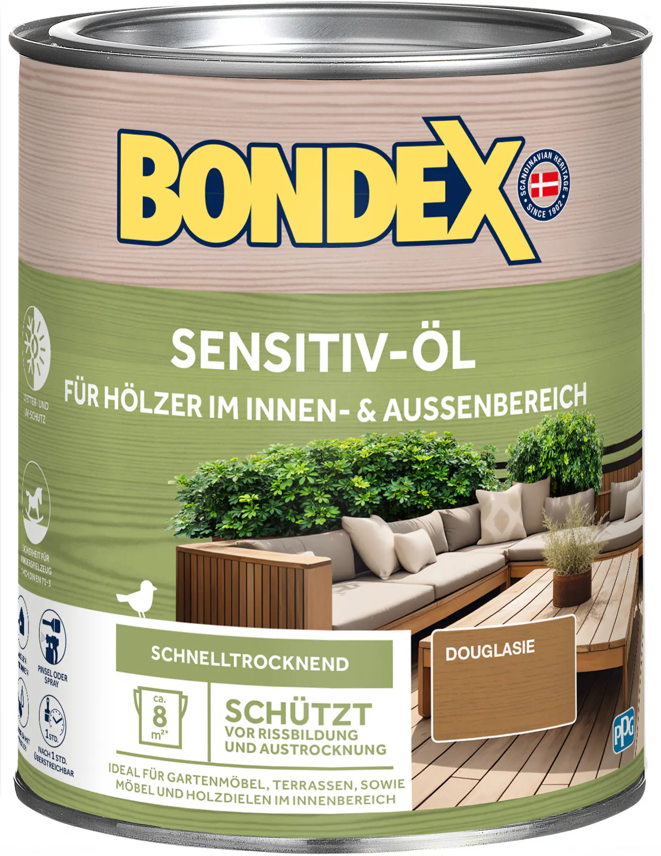 Bondex Wetterschutzöl 750 ml douglasie