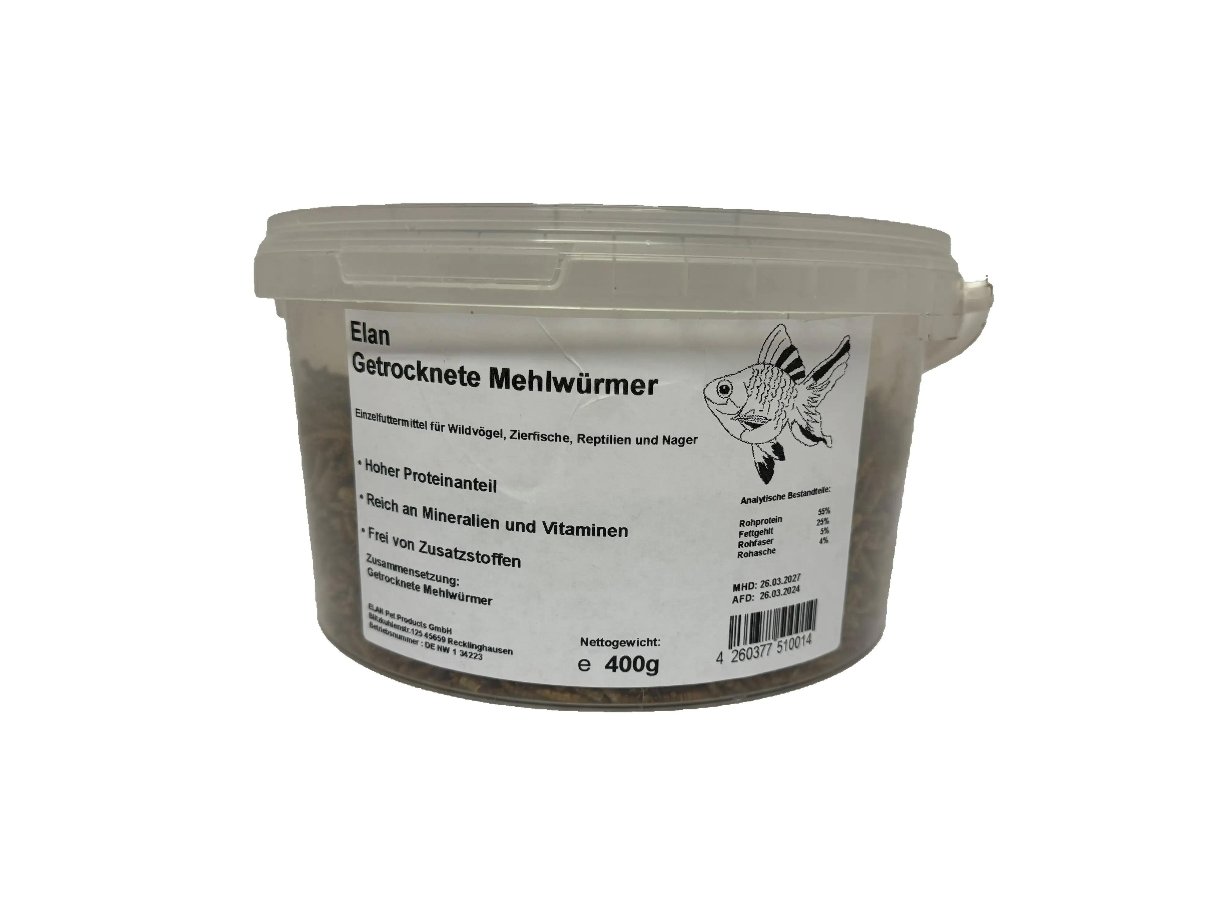 Elan Mehlwürmer 400 g Elan Mehlwürmer 400 g