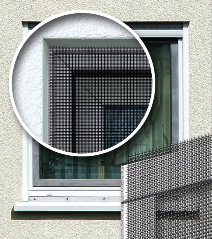 Schellenberg Pollenschutzgitter Minirolle 140 x 150 cm anthrazit kürzbar