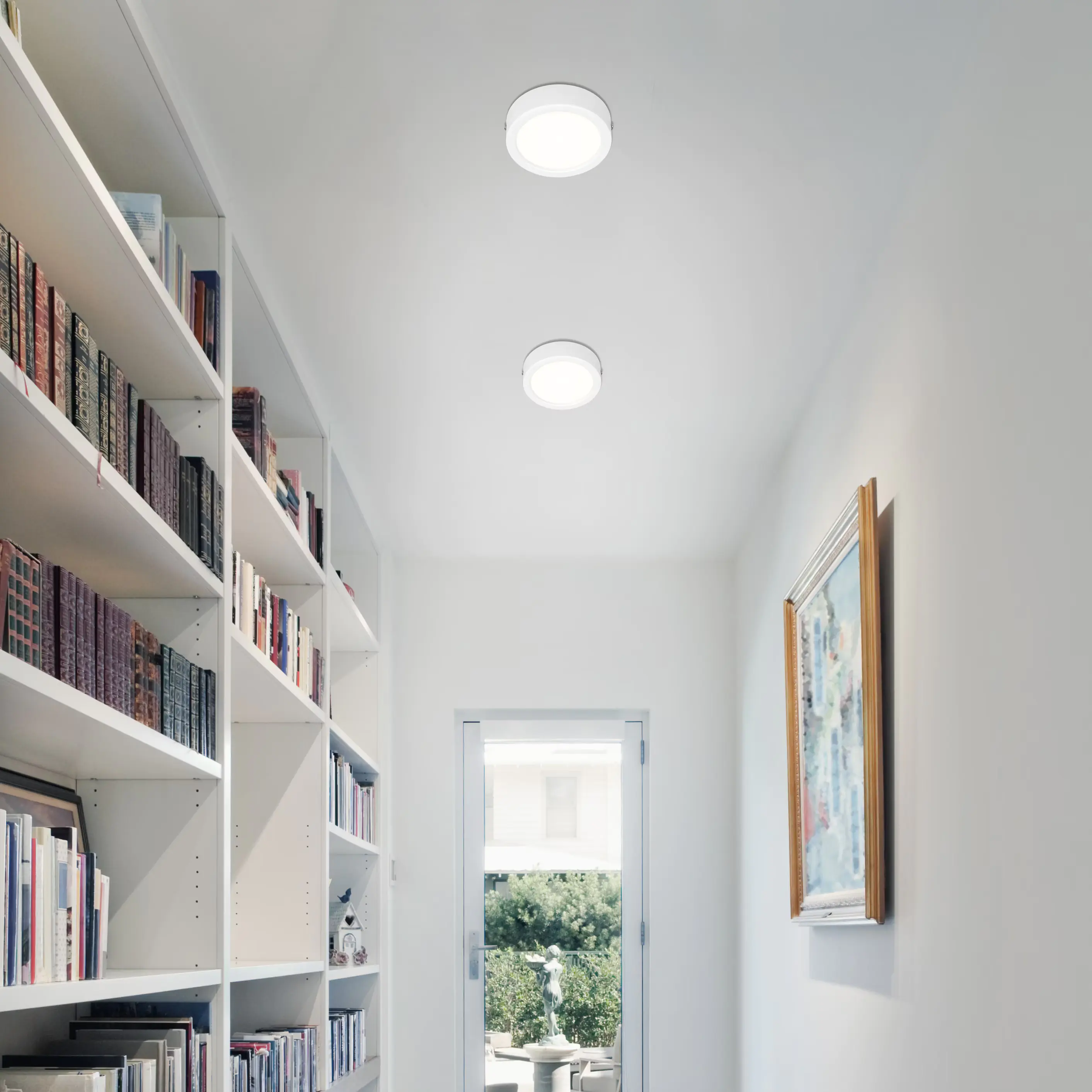 Di-Ka LED Aufbauleuchte Fire Ø 12 cm 7W, neutralweiß Di-Ka LED Aufbauleuchte Fire Ø 12 cm 7W, neutralweiß