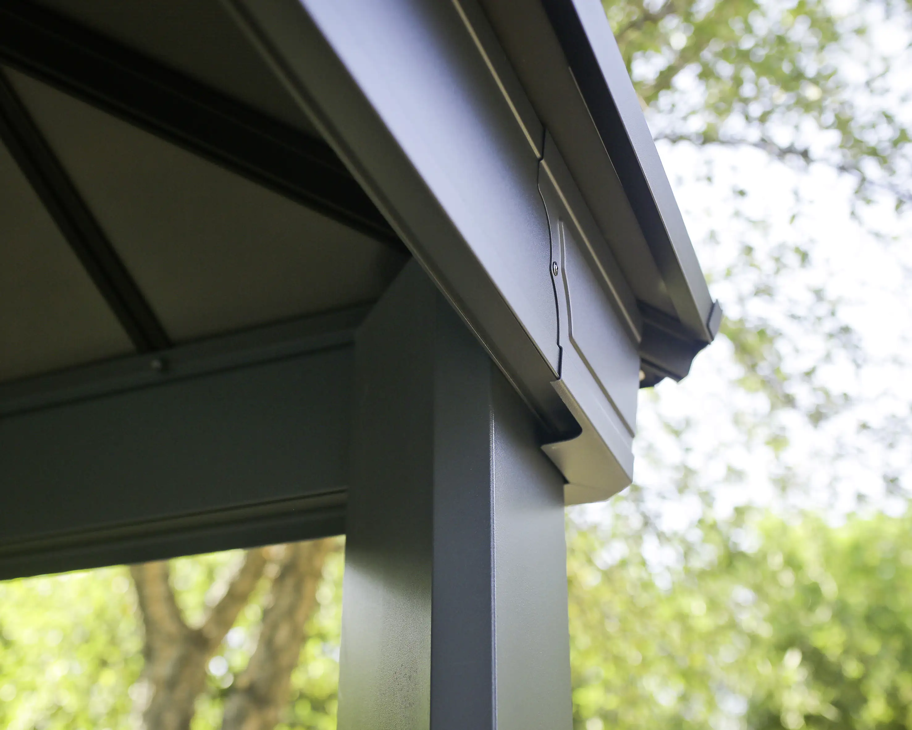 Canopia Pavillon Dallas 4300 4,26 x 3,64 m grau Canopia Pavillon Dallas 4300 4,26 x 3,64 m grau