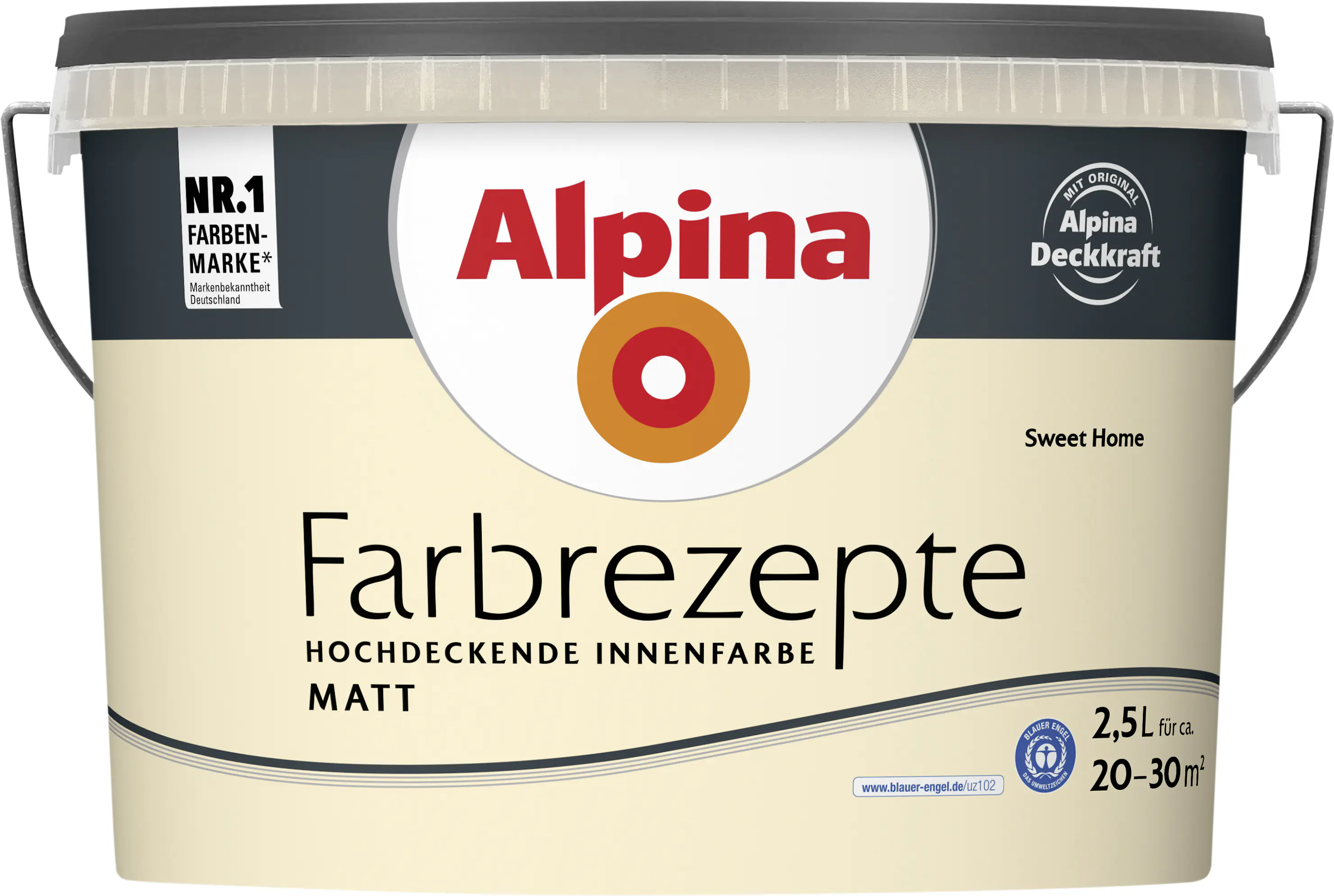 Alpina Farbrezepte Wandfarbe Sweet Home matt 2,5 L