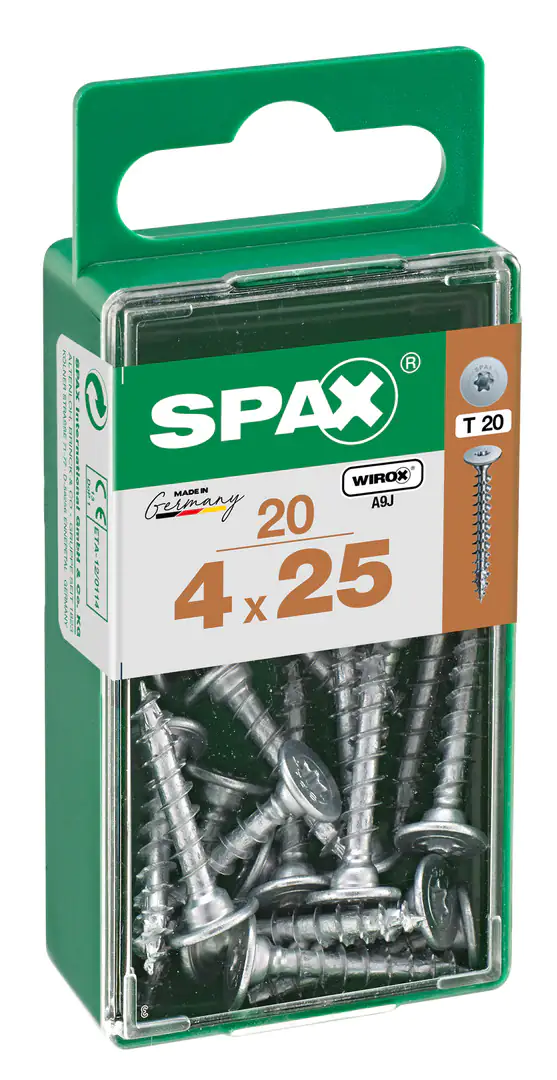 Spax Möbelbauschrauben 4.0 x 25 mm TX 20 - 20 Stk.