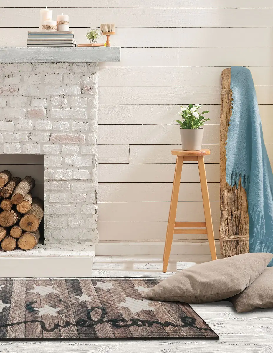 TrendLine Fußmatte Lima Sterne 45 x 75 cm