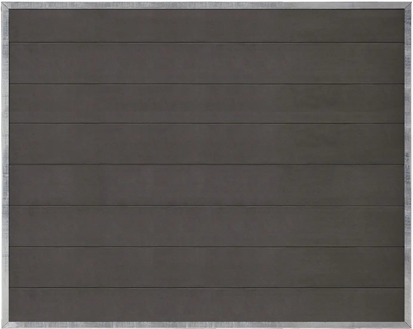 Plus Zaunelement Futura 180 x 145 cm WPC Schiefergrau