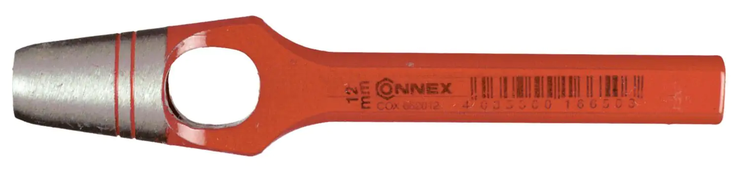 Henkel-Locheisen 20 mm Chrom-Vanadium rot lackiert