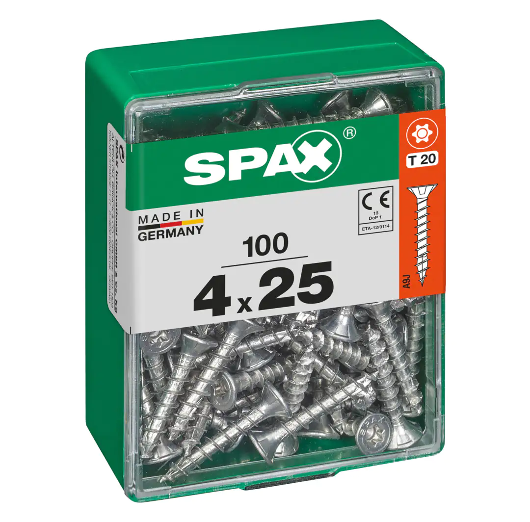 Spax Universalschrauben 4.0 x 25 mm TX 20 - 100 Stk.