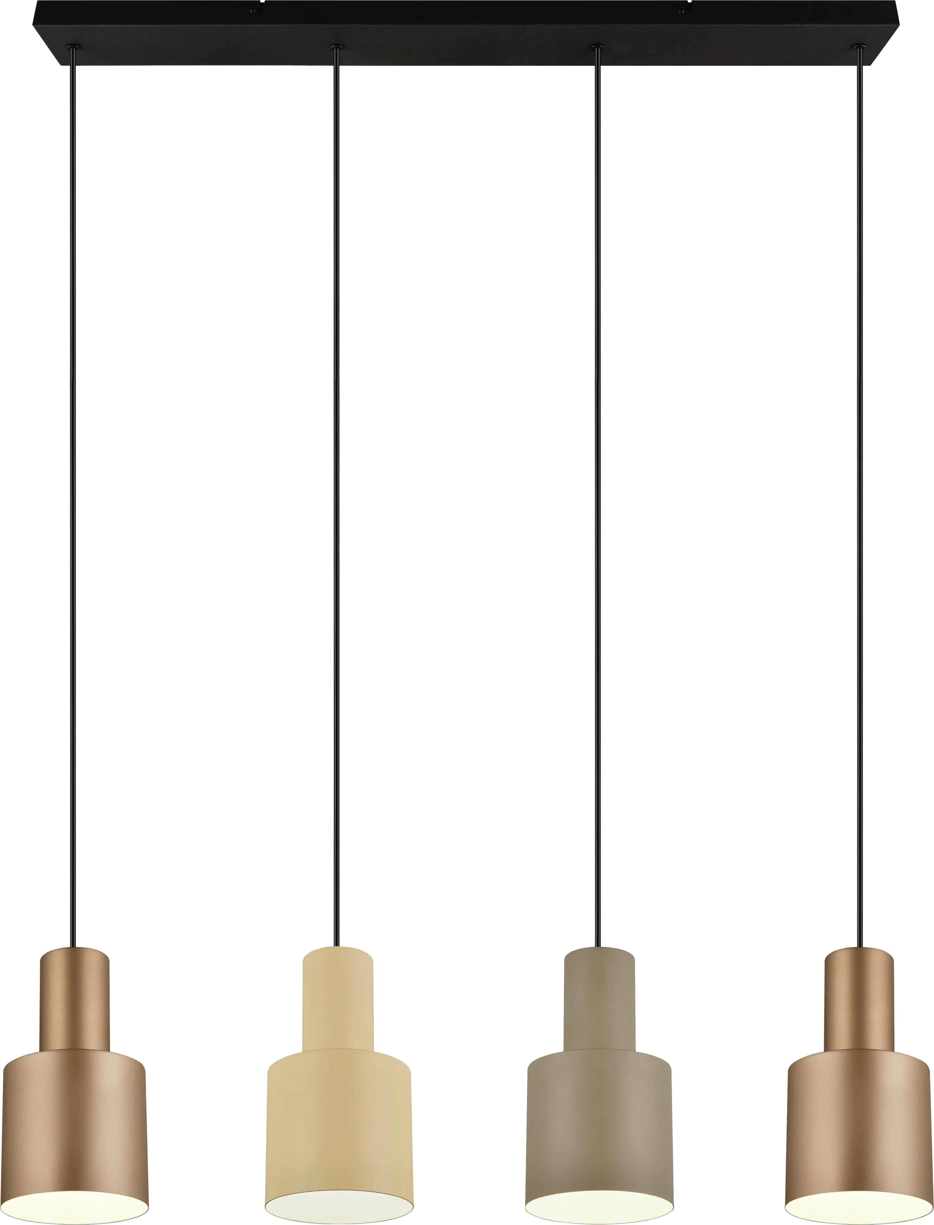 Trio Leuchten – Lampada Da Terra Agudo 419400217 – Metall0 Nero Opaco, 3xE27, Paralumi Orientabili (Senza Lampadine)