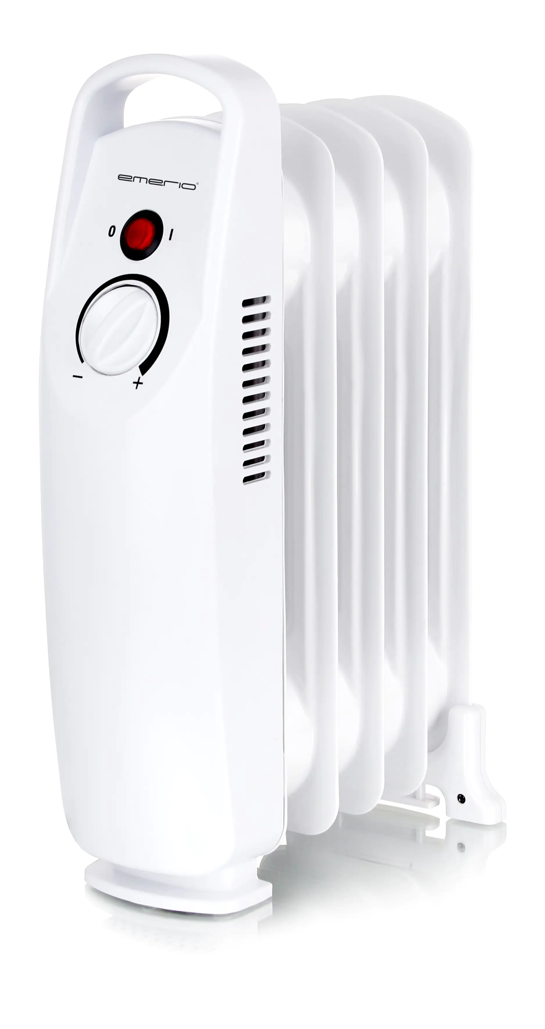 Emerio Ölradiator 5 Rippen mit stufenlosem Thermostat, 500 Watt Emerio Ölradiator 5 Rippen mit stufenlosem Thermostat, 500 Watt