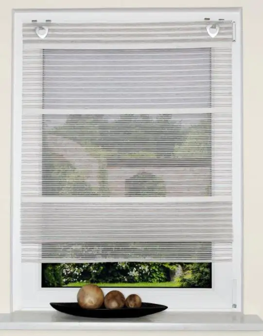 Home Wohnideen Raffrollo taupe 130 x 45 cm