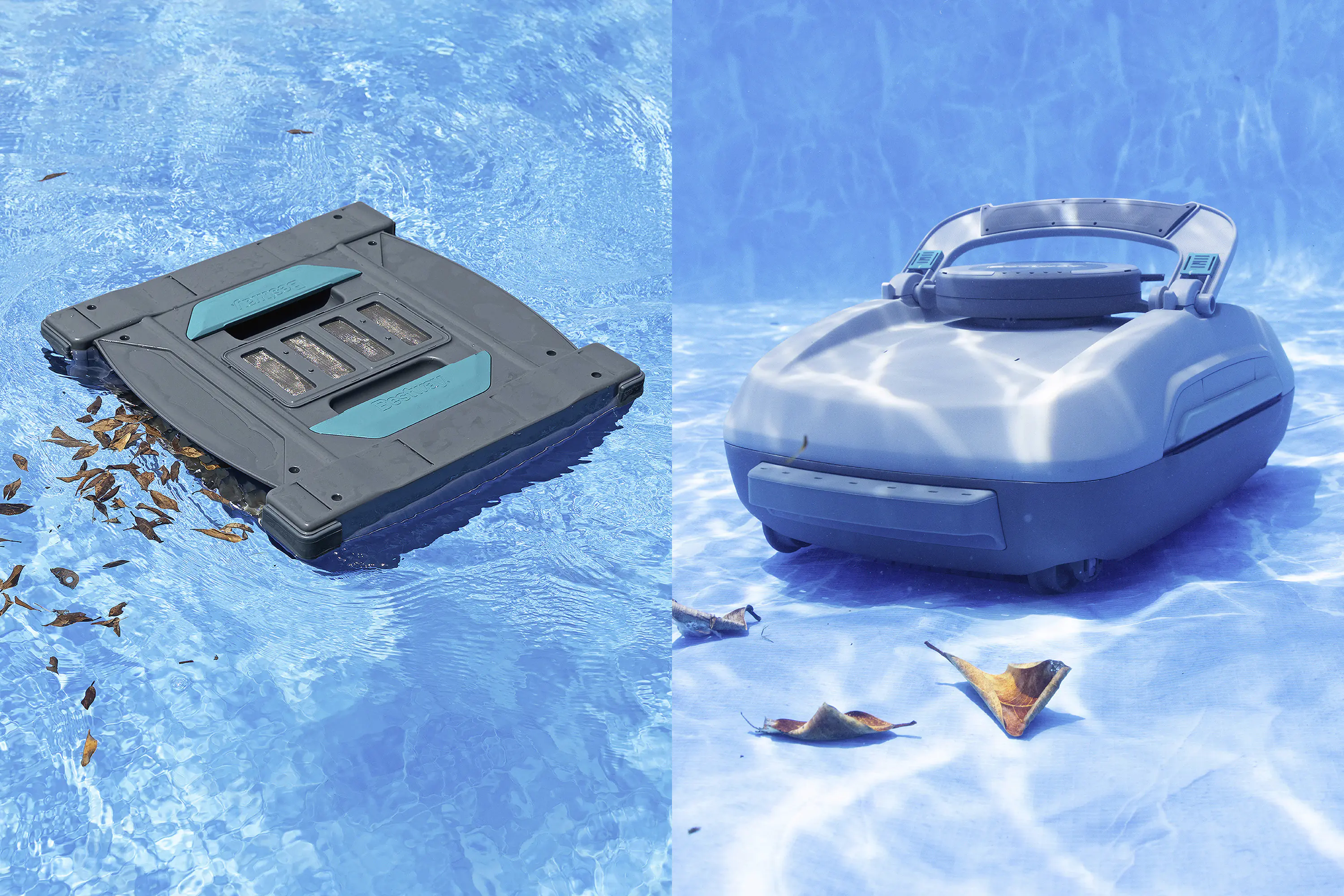 Bestway Poolroboter Aquatronix G300 bis 50 m² mit Oberflächenskimmer