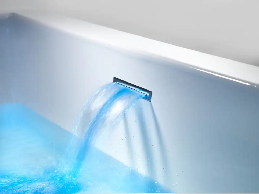 Ottofond Badewannenschwalleinlauf verchromt