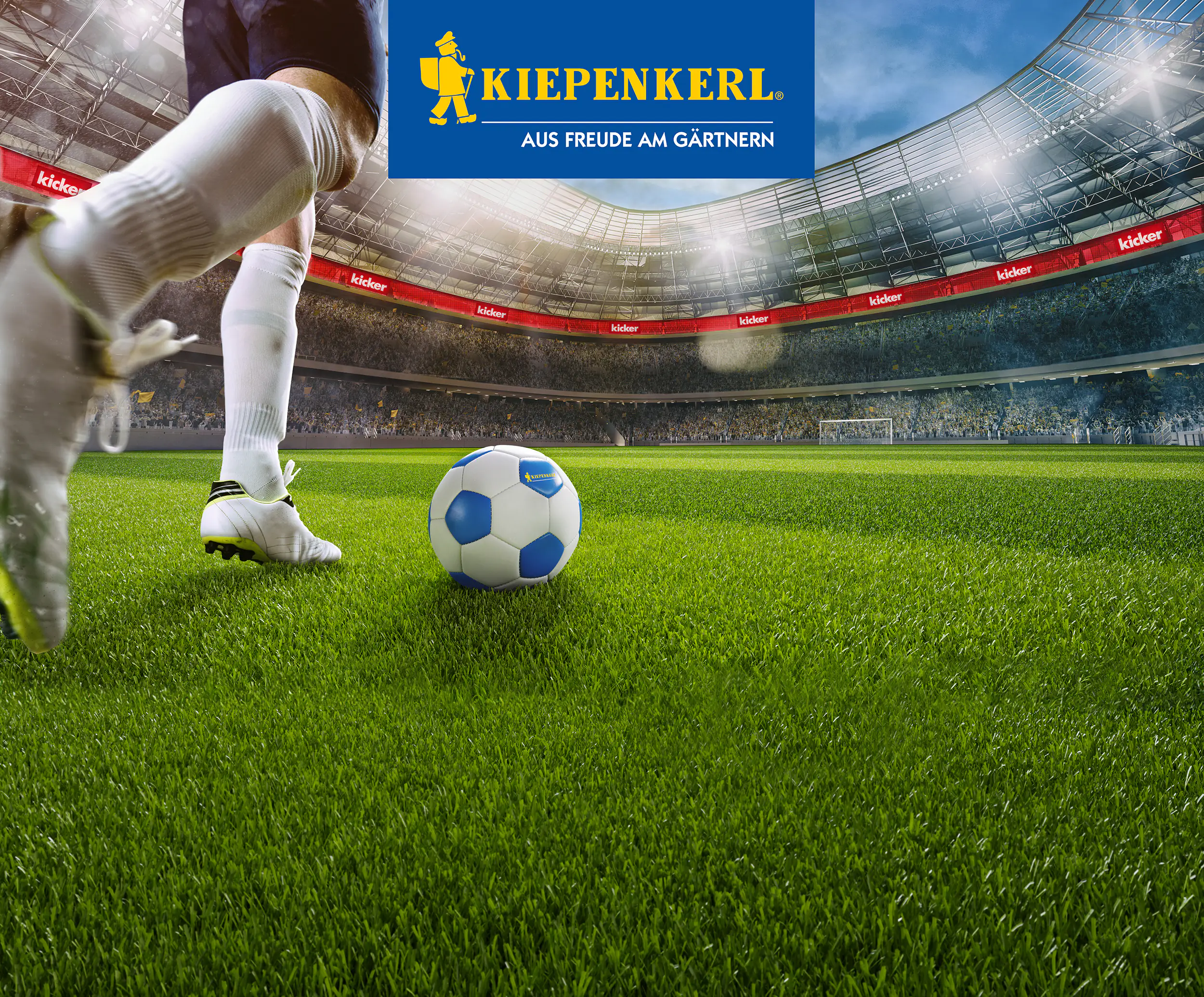 Kiepenkerl-kicker Stadionrasen 1 kg  Kiepenkerl-kicker Stadionrasen 1 kg