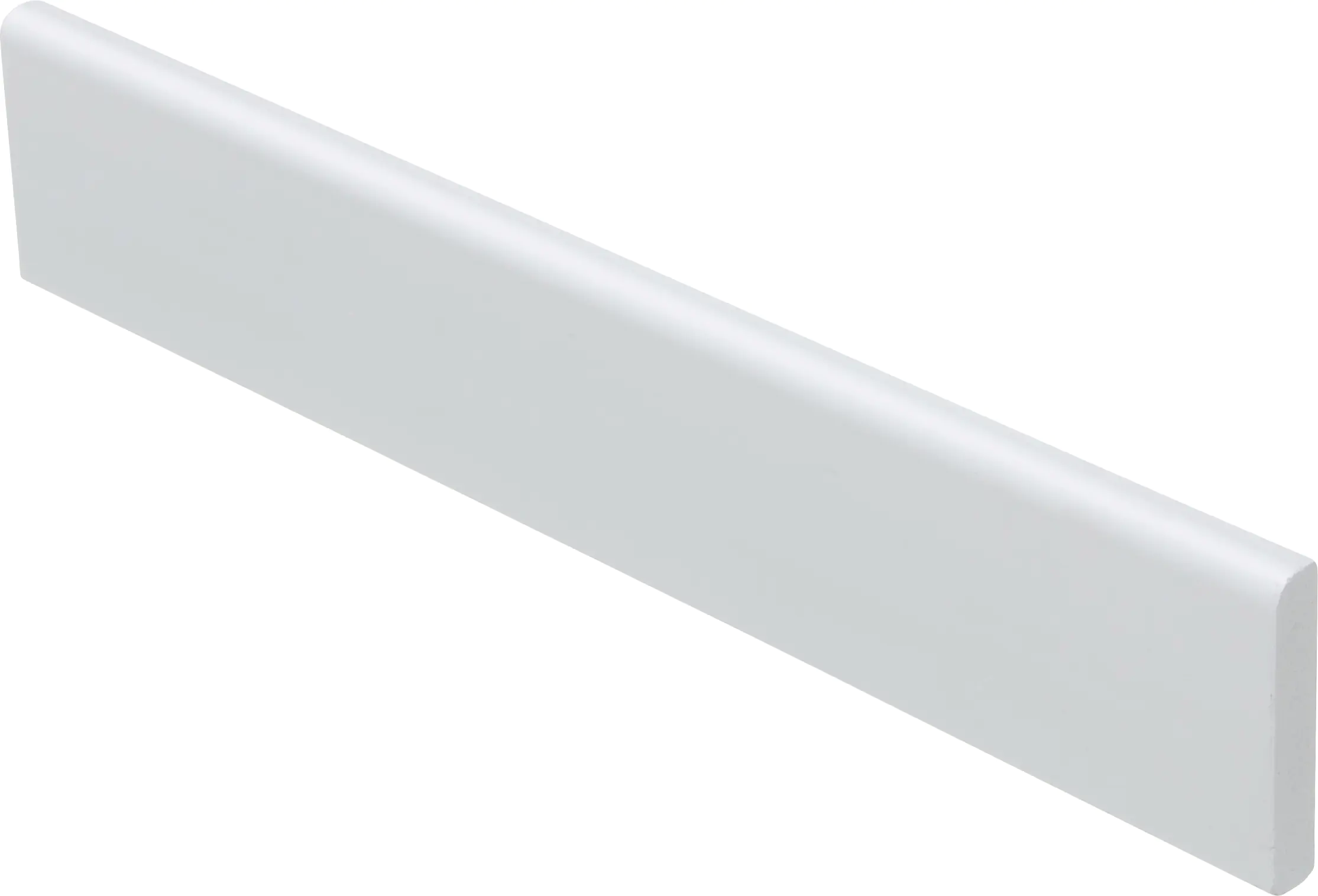 Abschlussleiste selbstklebend 250 x 4,3 cm x 7 mm, weiß