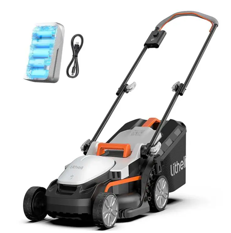 Litheli Akku-Rasenmäher Handy+ U20 20V 33 cm Inklusive 1 x SE-Akku 4,0 Ah