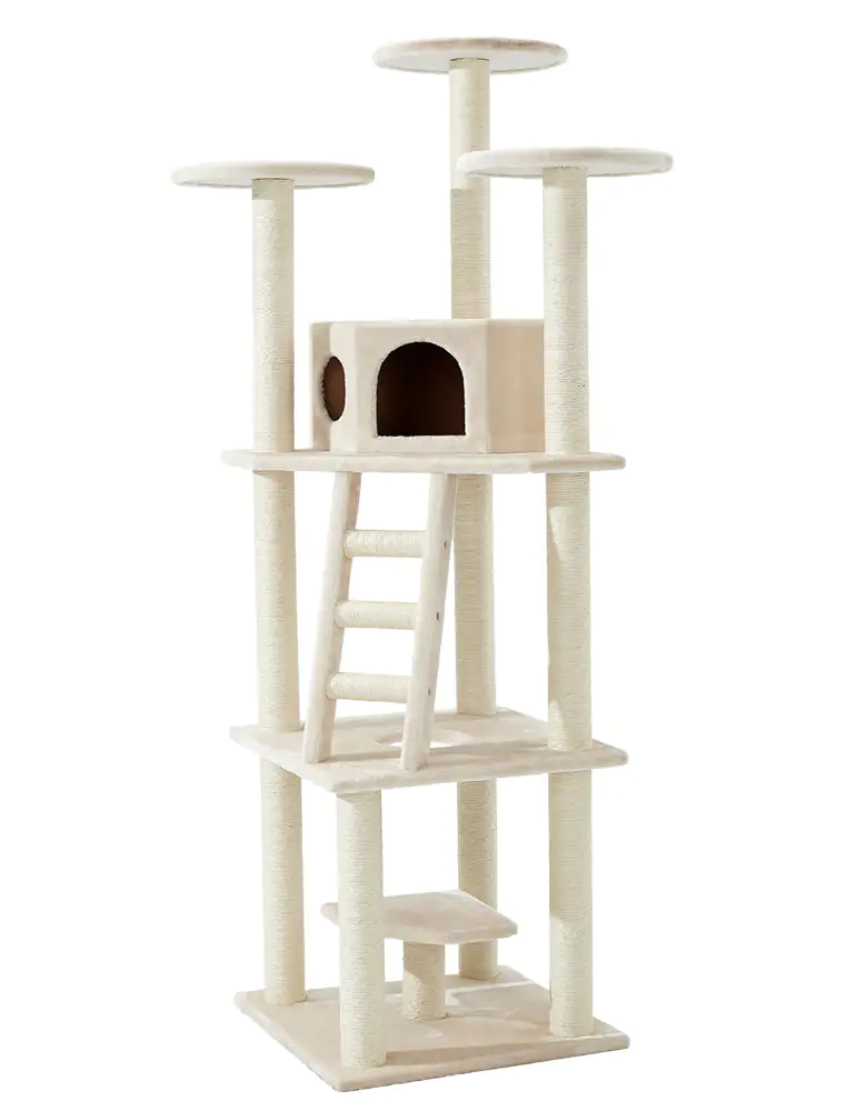 Nobby Kratzbaum Classic Sultan H 197 cm cream