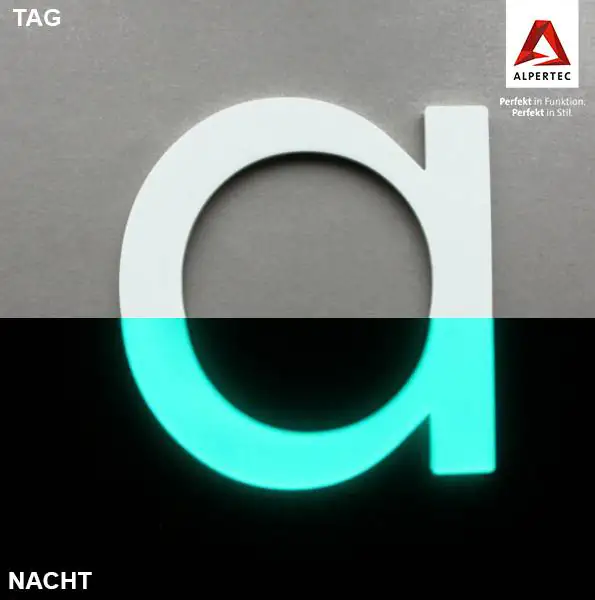 Alpertec Klebebuchstabe "A"