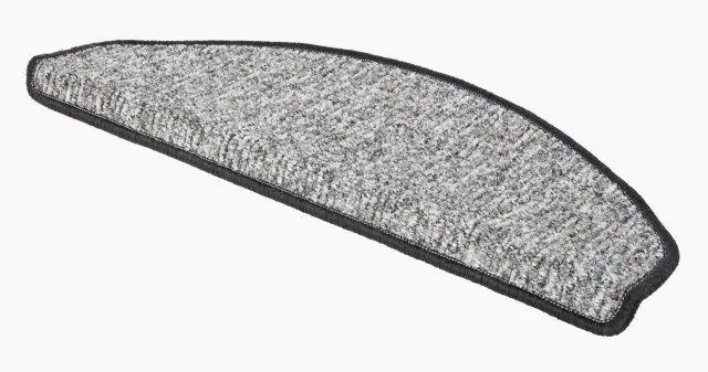 4002398700001 Stufenmatte Leo anthrazit, 28 x 65 cm