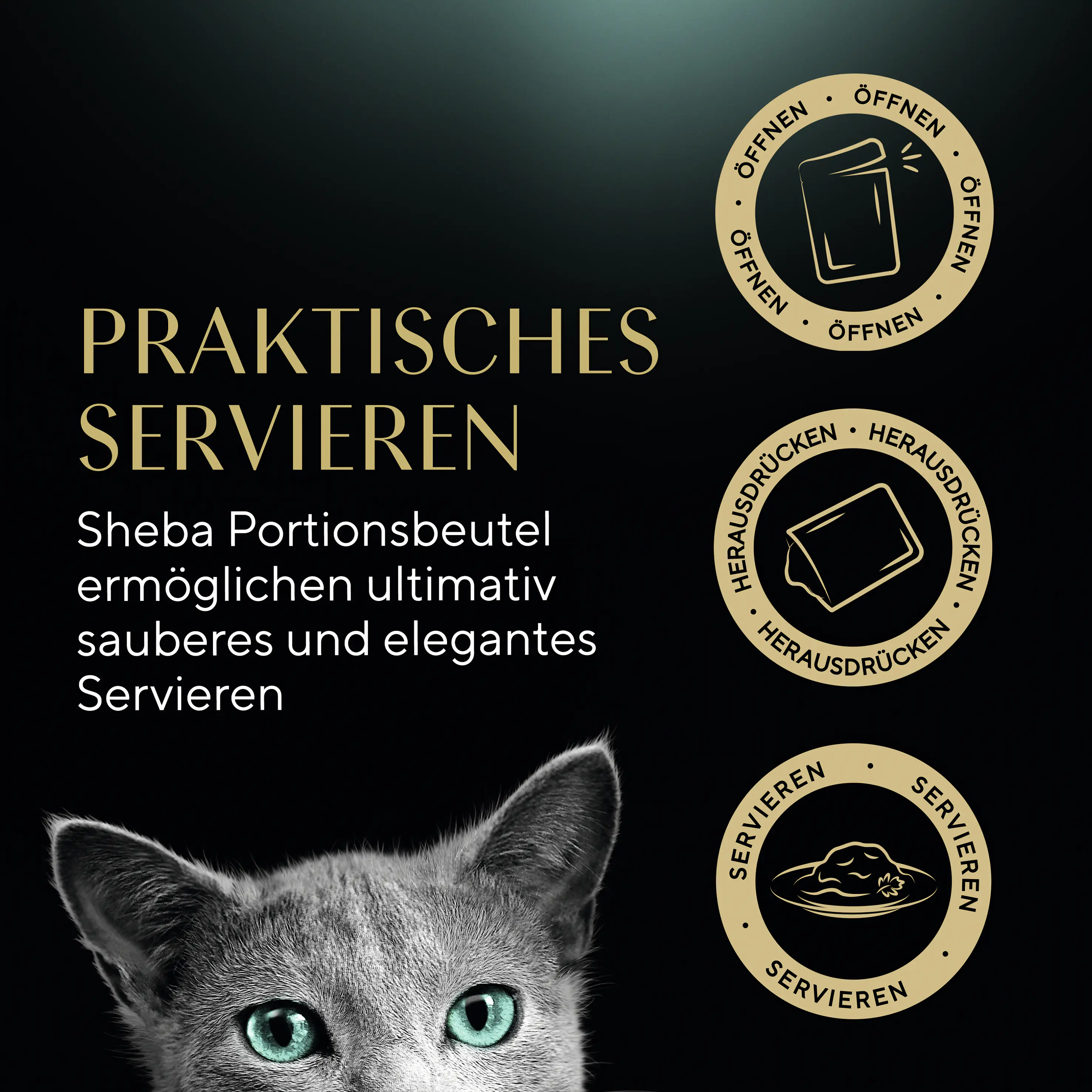 Sheba Delikatesse Multipack Portionsbeutel Geflügel Variation in Gelee