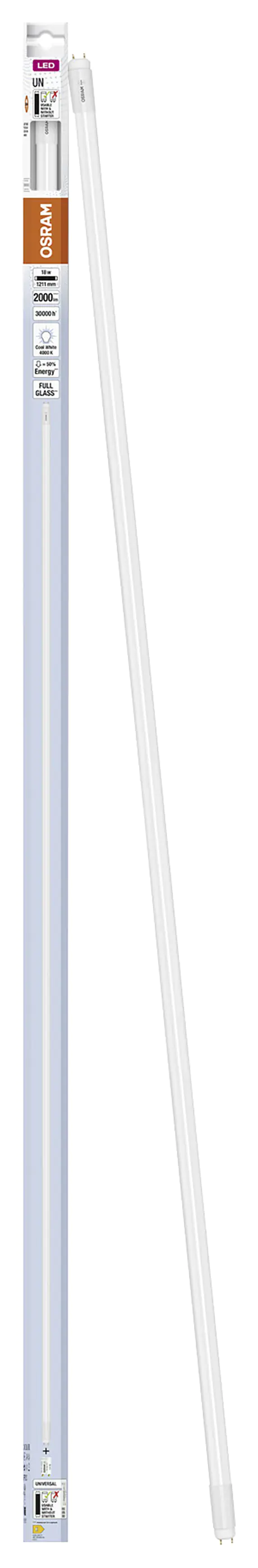 Osram LED Röhre T8 1,2 m G13 18 W neutralweiß