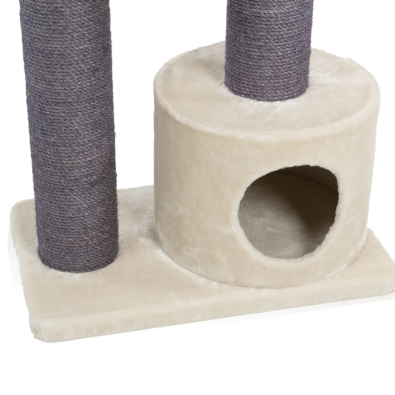 4038374116153_4 CanadianCat Kratzbaum Maine Coon 120 H 120 cm beige