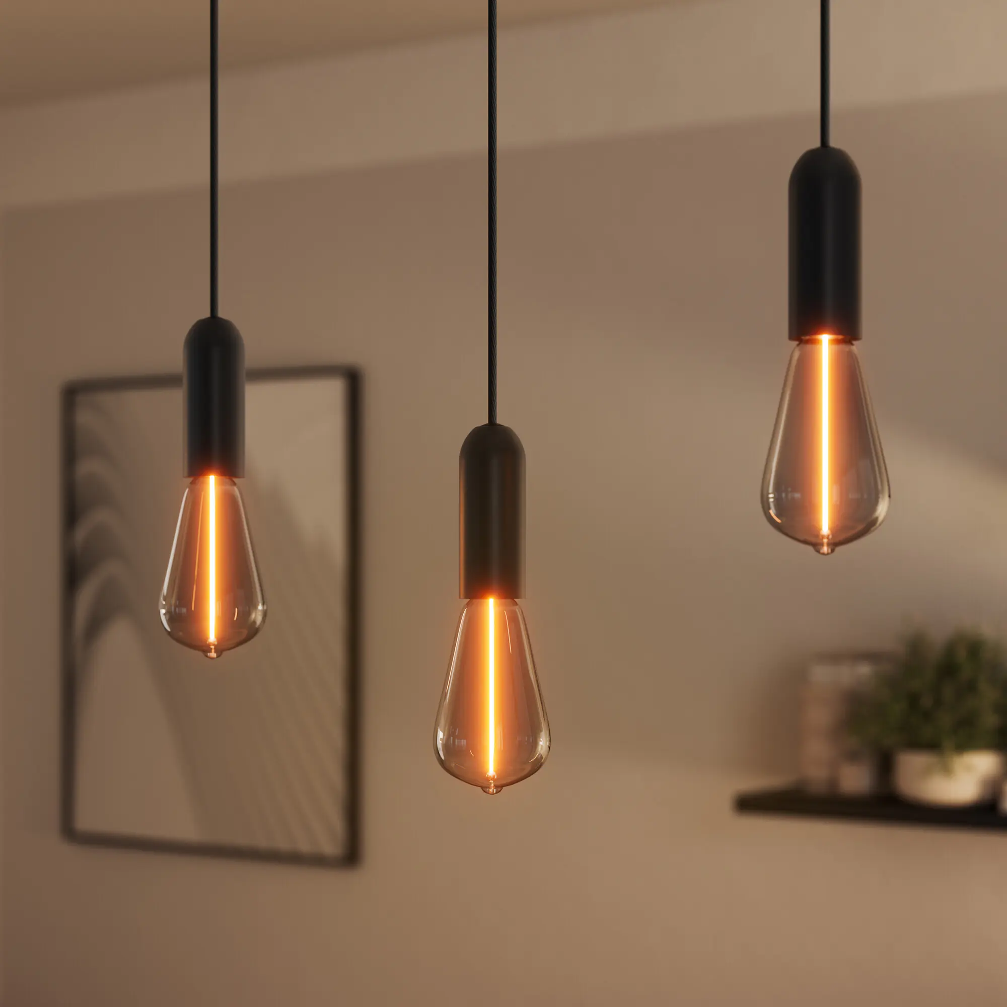 Osram LED Leuchtmittel Edison E27 2,2 W warmweiß amber