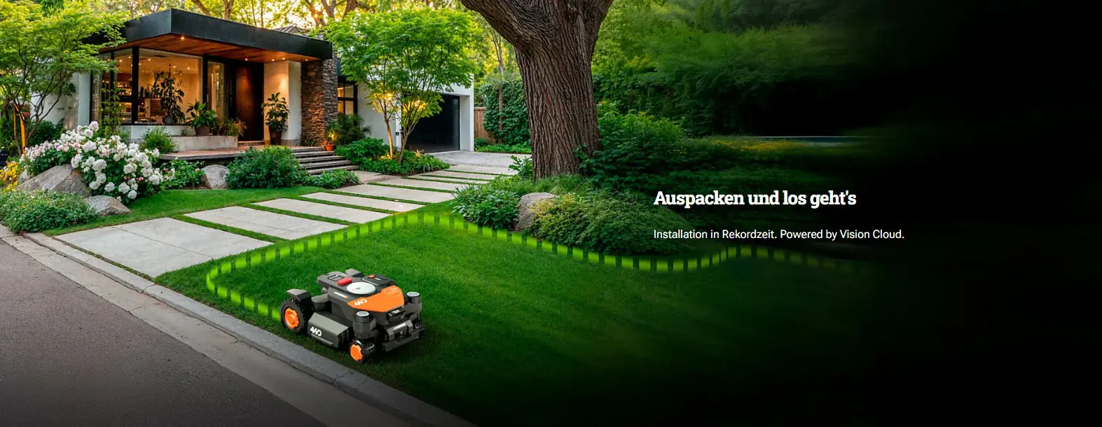 Worx Mähroboter Landroid Vision Cloud 4WD 1000 m2