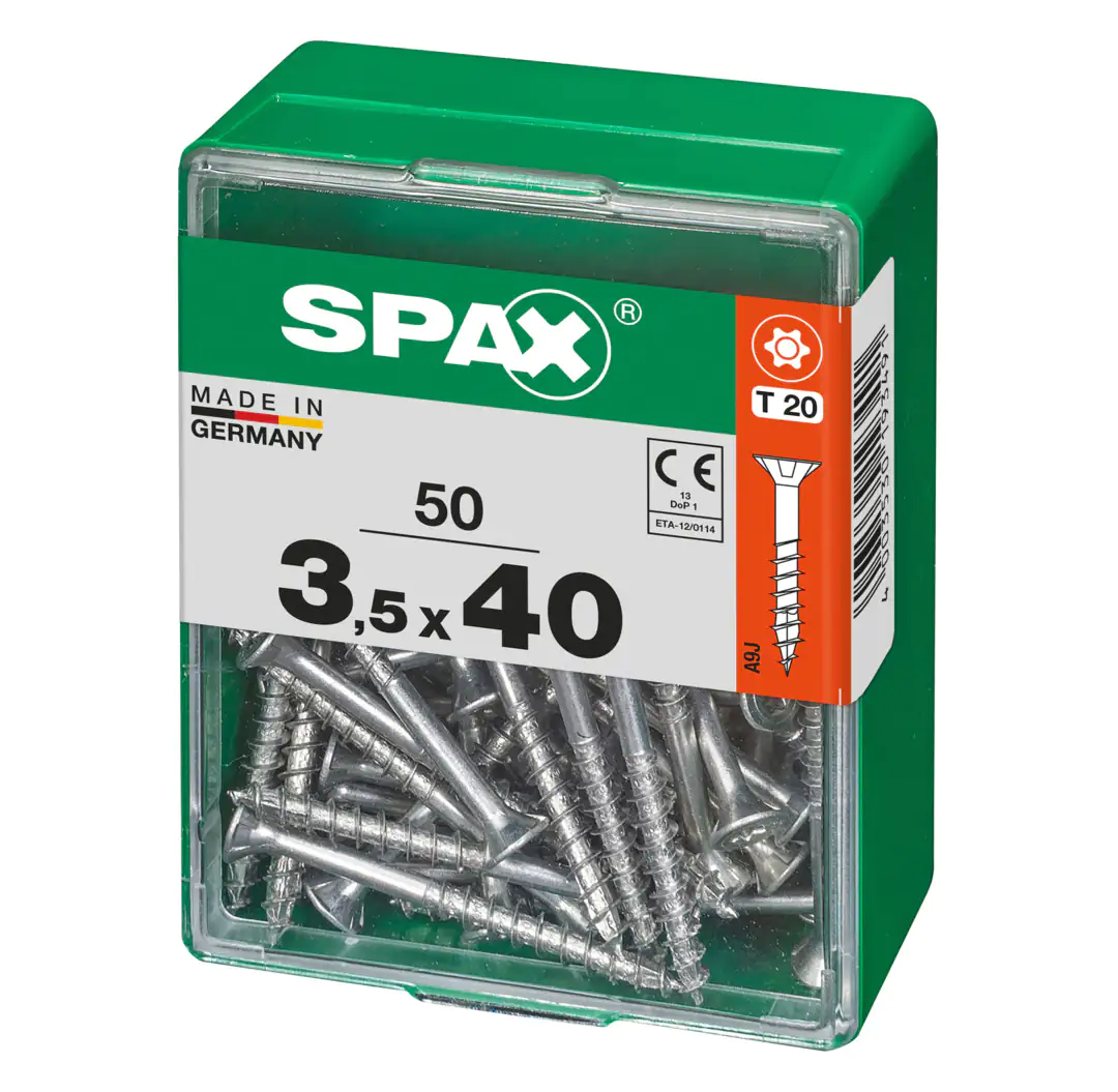 Spax Universalschrauben 3.5 x 40 mm TX 20 - 50 Stk.