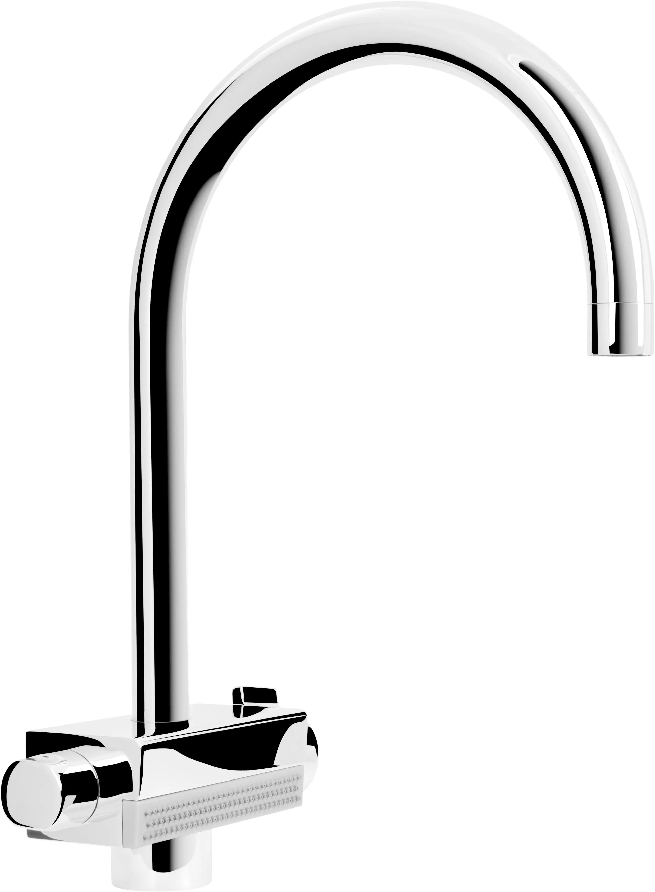 Cornat Spültischarmatur Louisa mit Softdusche verchromt