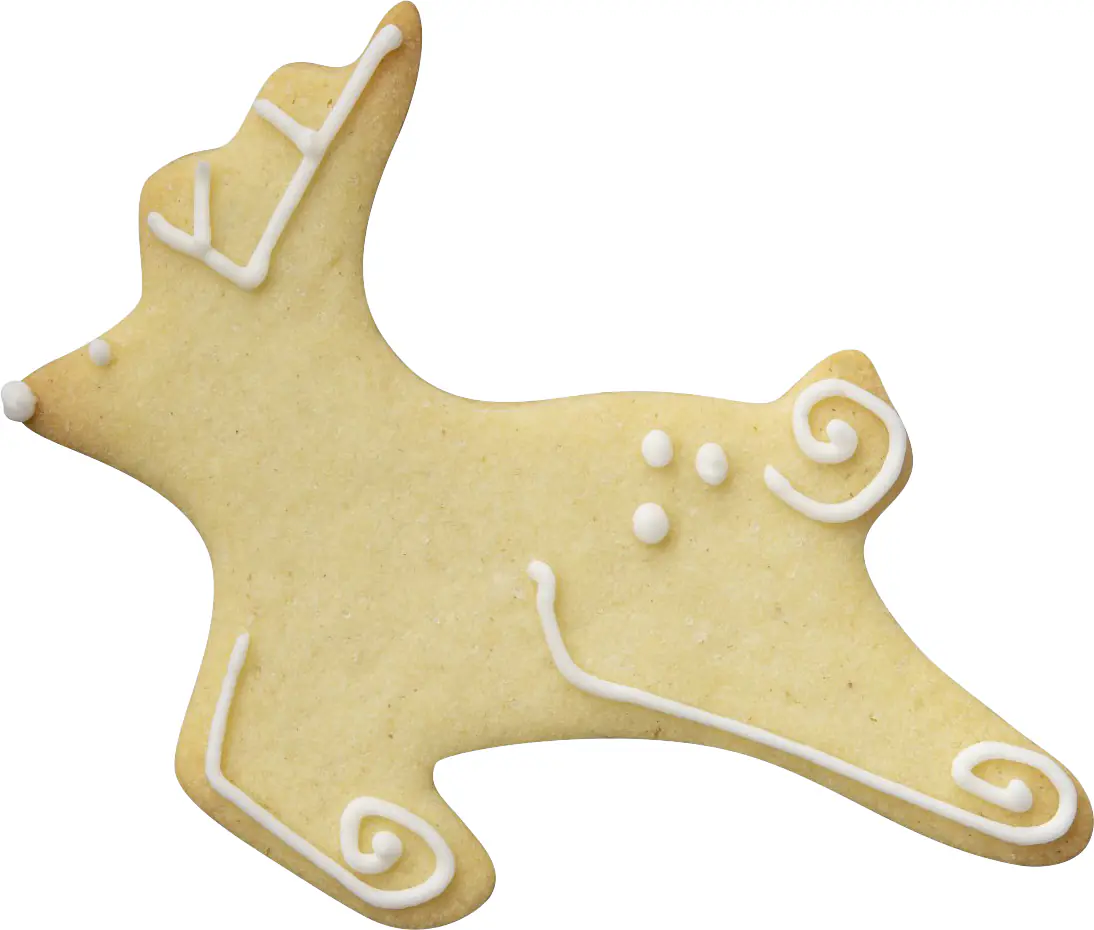 Zenker Ausstechform Rentier 7,5 x 8 cm silber