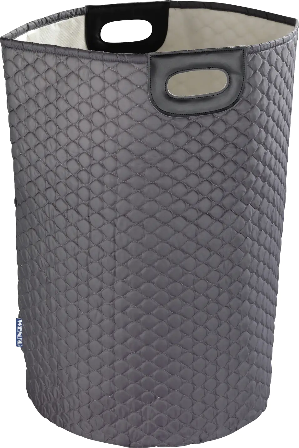 Wenko Wäschesammler Wabo 75L grau 40 x 40 x 60cm (L x B x H) Wenko Wäschesammler Wabo 75L grau 40 x 40 x 60cm (L x B x H)