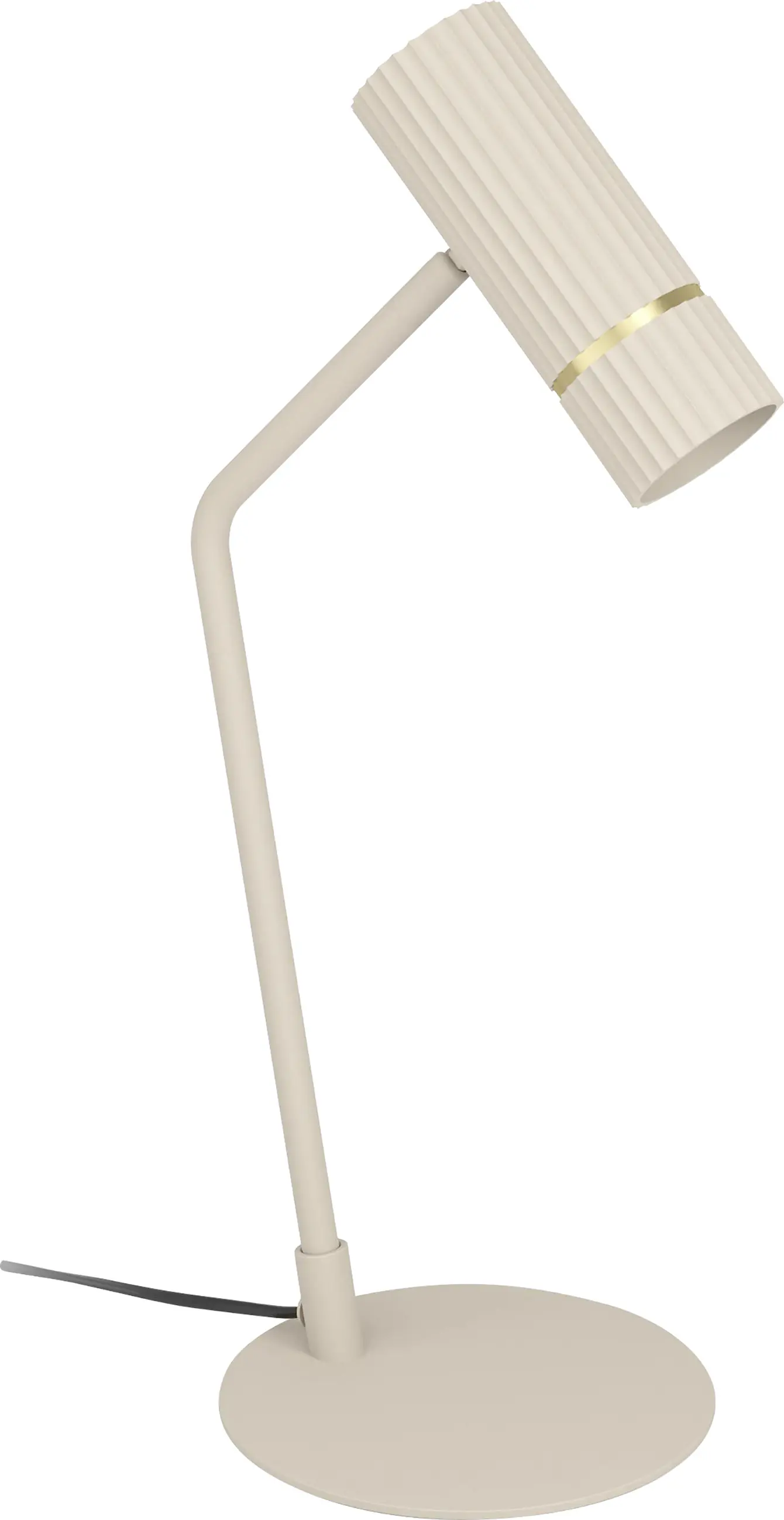 Eglo LED Tischleuchte Caminia sandfarben 48,5 x 17 x 21 cm GU10