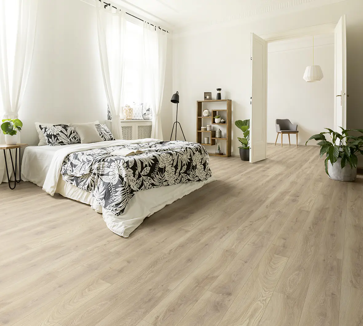 Kronoflooring Laminat mit Trittschalldämmung Biscotti Oak