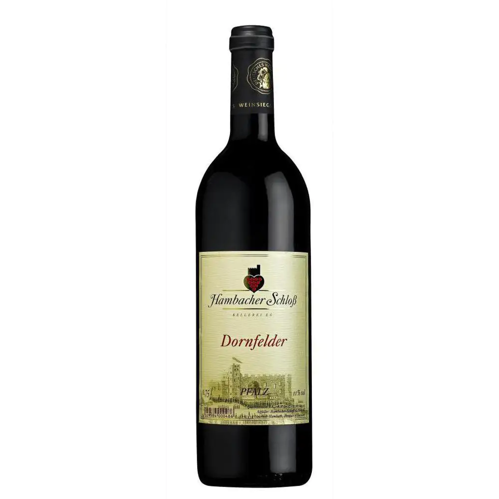 Hambacher Schloss Dornfelder Rotwein   0,75 l