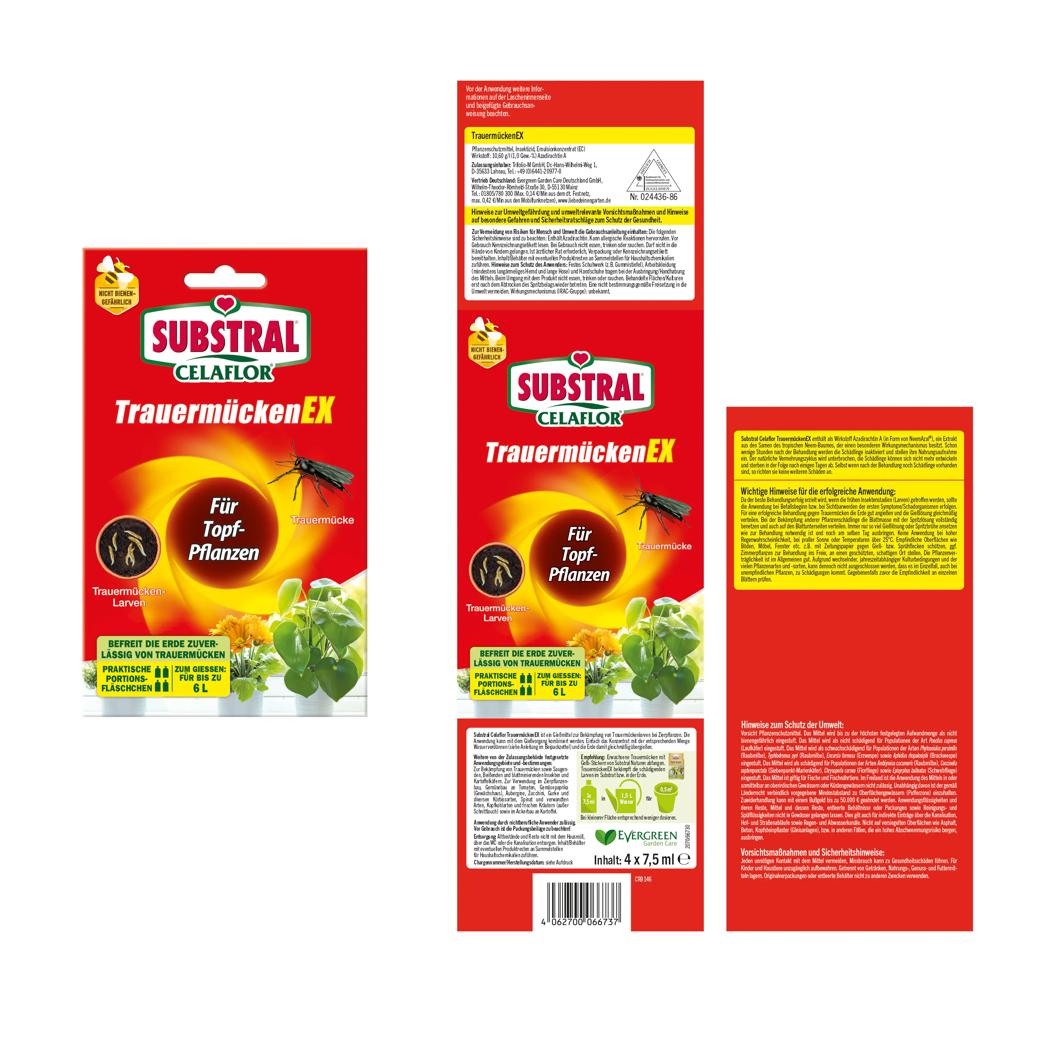 Substral Celaflor Trauermücken-EX - 7,5 ml