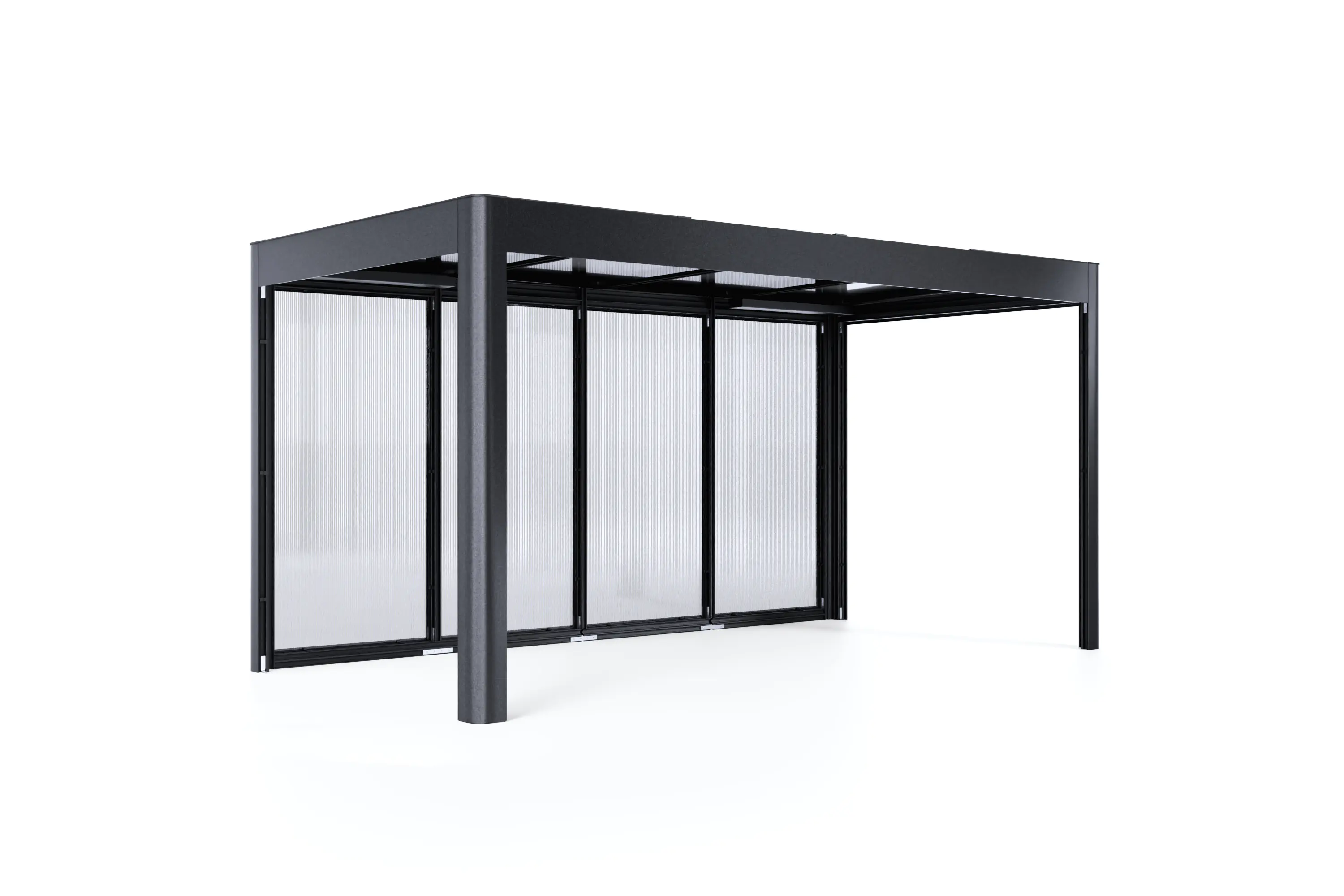 SunElements SunCover Gartenhaus Select 4.2 443 x 233 cm anthrazit-metallic