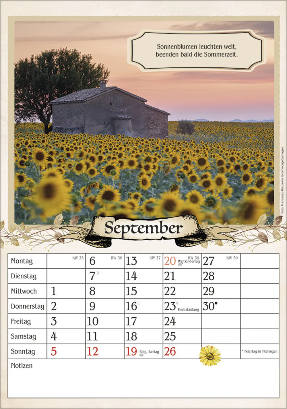 Korsch Kalender Rentner 2027 mit Witzen & Rezepten