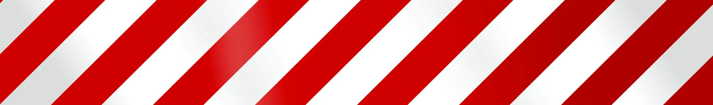 Hermann Schütz Aufkleber Reflektierender Leuchtstreifen weiß/rot