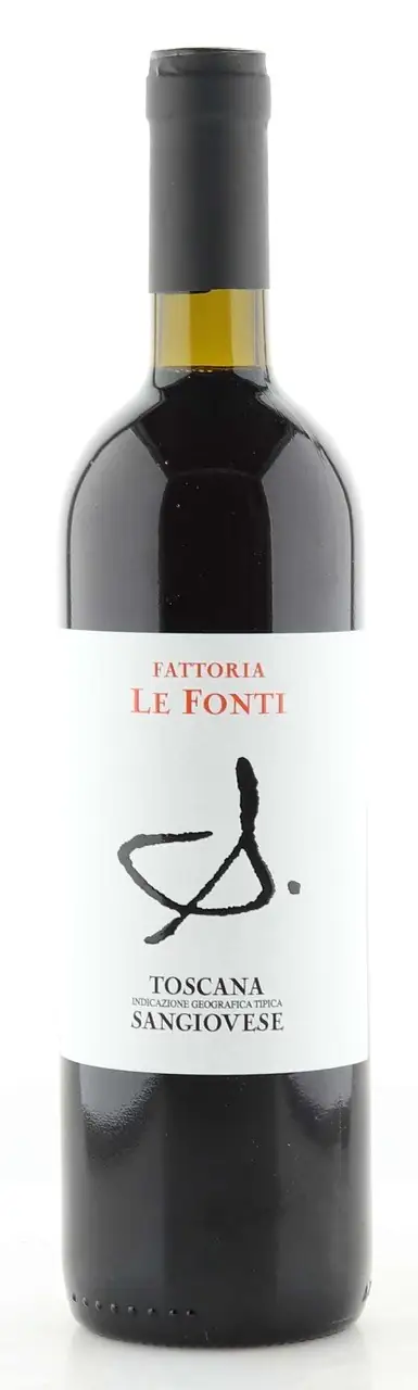 Fattoria Le Fonti Rotwein Toscana Sangiovese trocken Italien 1 x 0,75 L