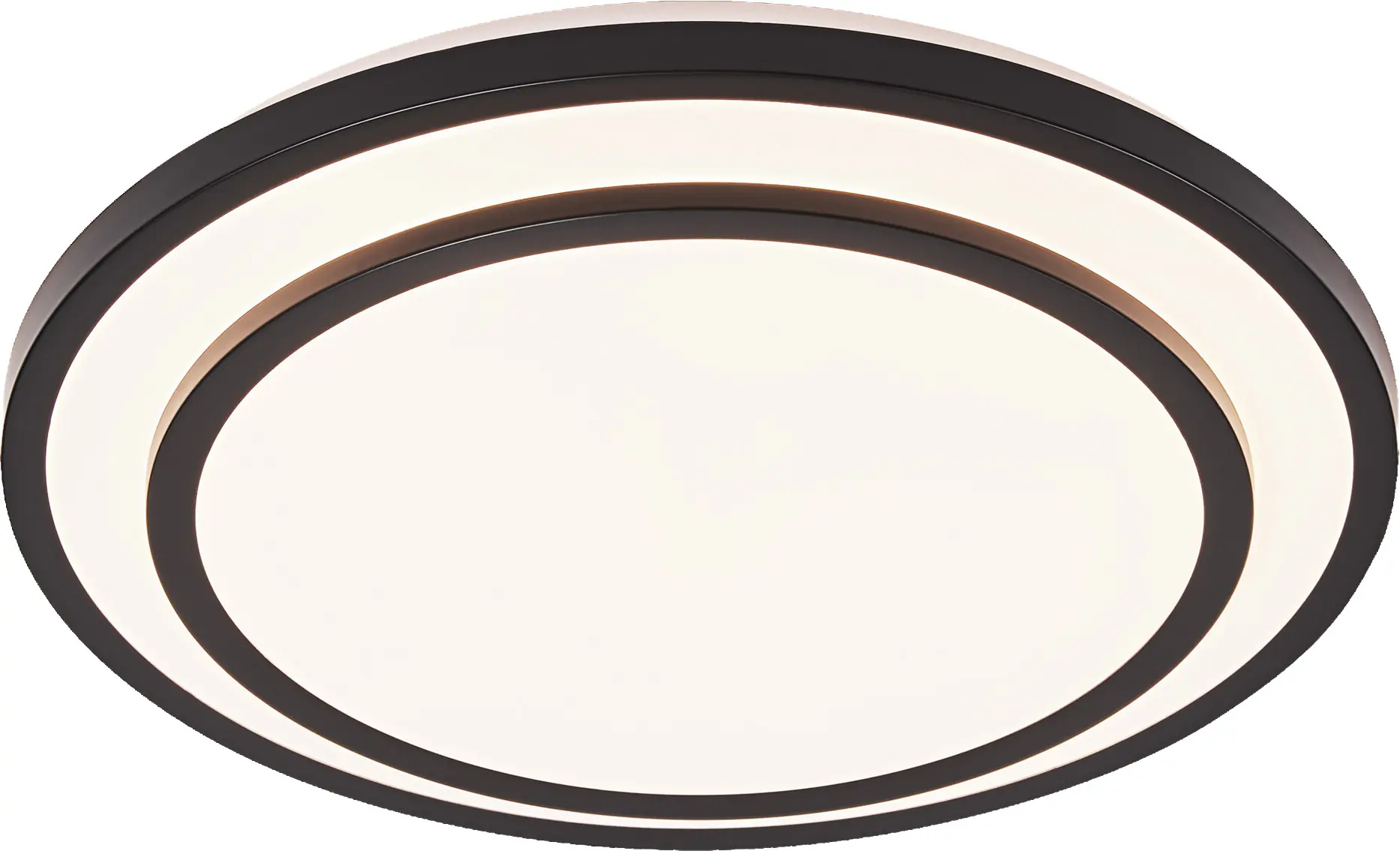 Ledvance LED Deckenleuchte Orbis Berlin Ø 49 cm warmweiß schwarz
