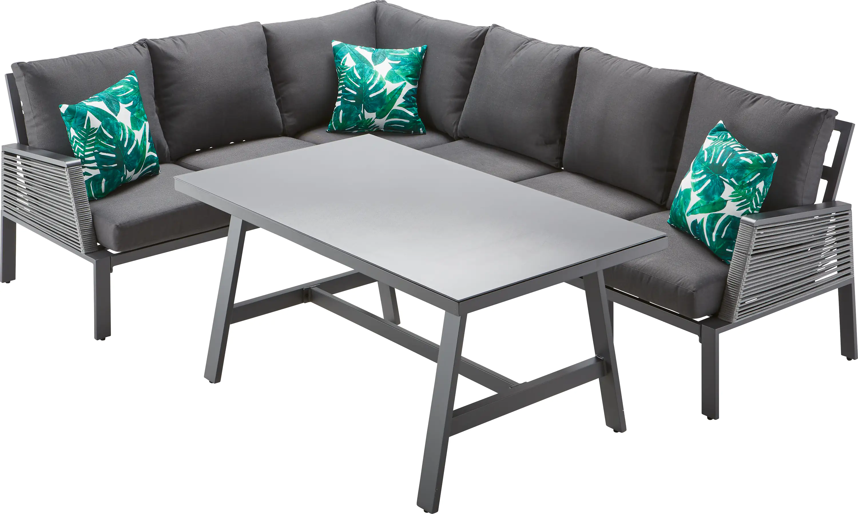4333692867955_08 Primaster Dining Lounge Möbelset Apulia inkl. Auflagen
