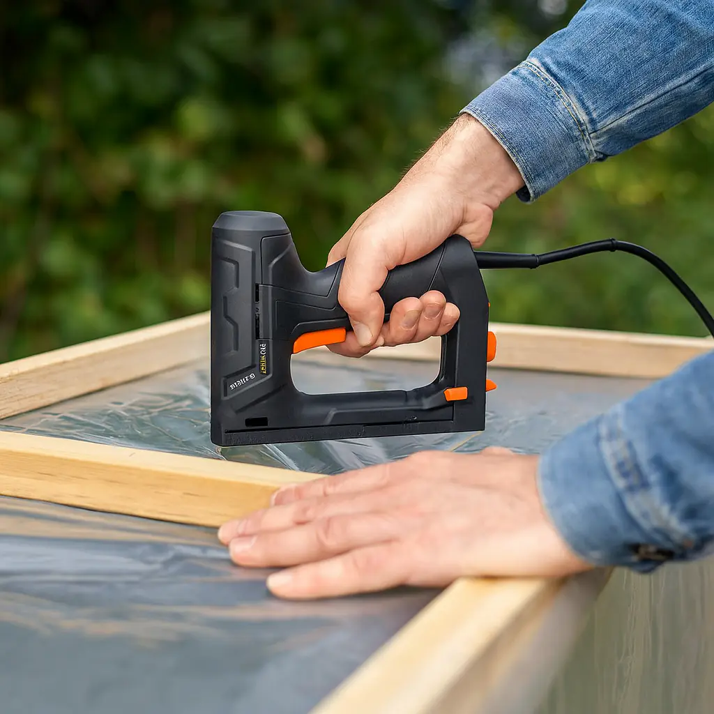 Meister Elektrotacker MET14/16-2 800 W für Klammern 6-14 mm