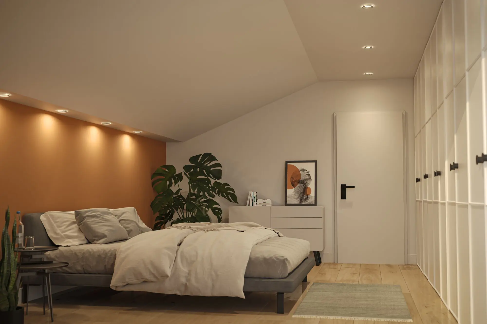 Paulmann LED-Einbauleuchte Sormus 4,8W chrom matt