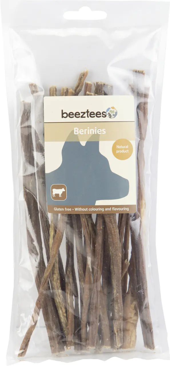 Beeztees Berinies aus Rinderdarm Hundesnack 100 g