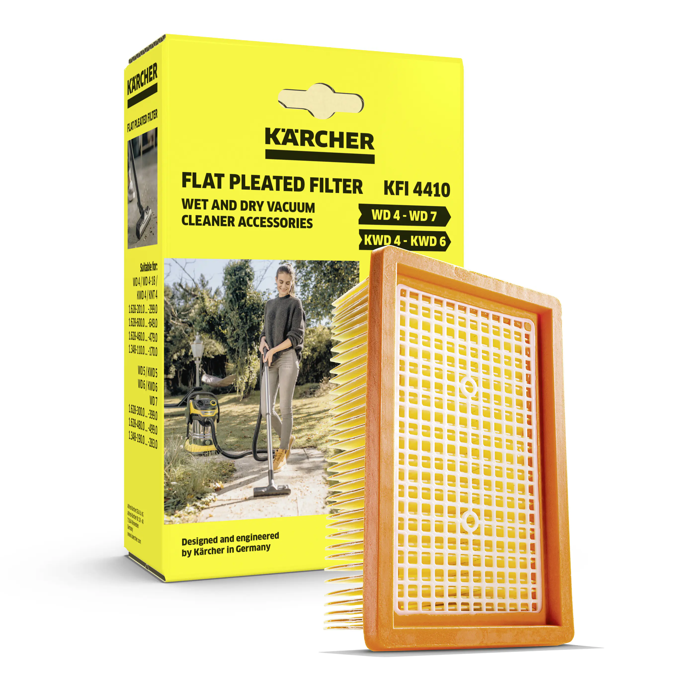 Kärcher Flachfaltenfilter passend für MV4 MV5 MV6
