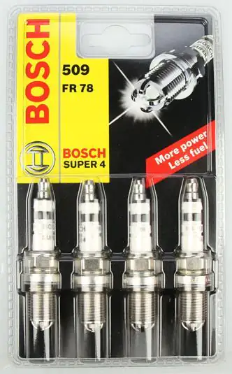 Bosch Zündkerze 4 FR78 Super, 4 Stück